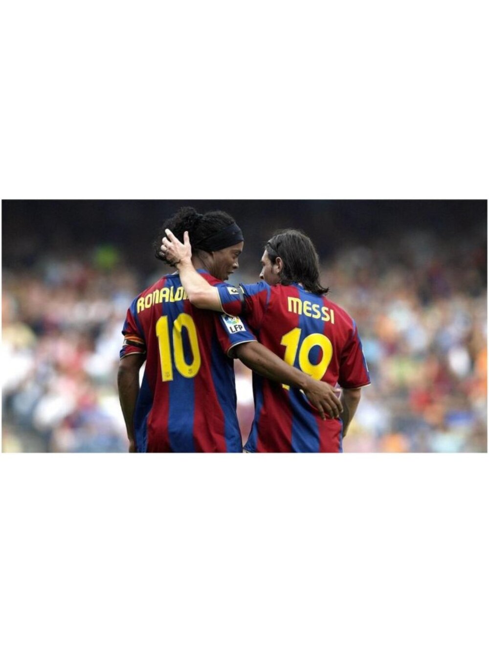 Ronaldinho Barcelona Anniversary 2007 2008 Soccer Jersey XL SKU# 237741-655 - Picture 7 of 7